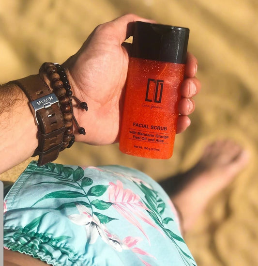Mandarin and Aloe Facial Scrub-0