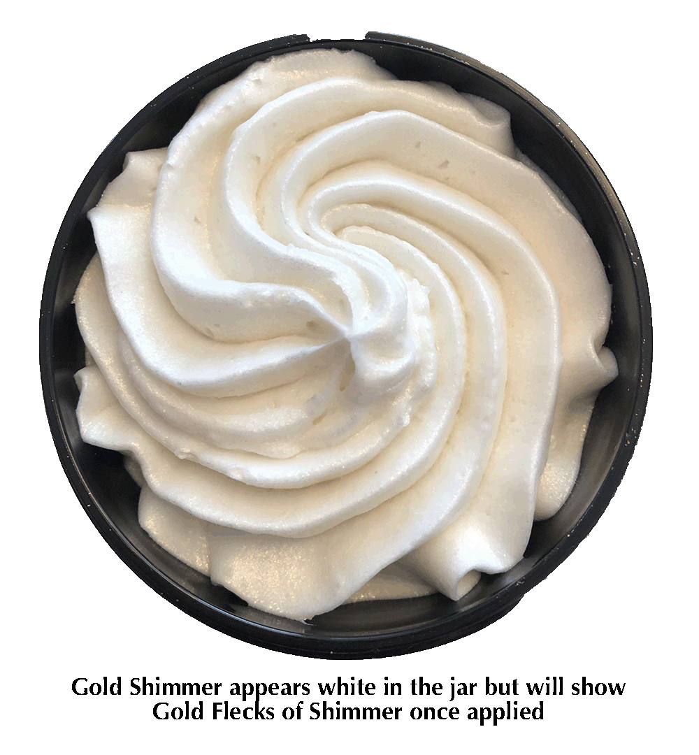 Organic Shimmering Whipped Body Butter 2 oz. Travel Size-3