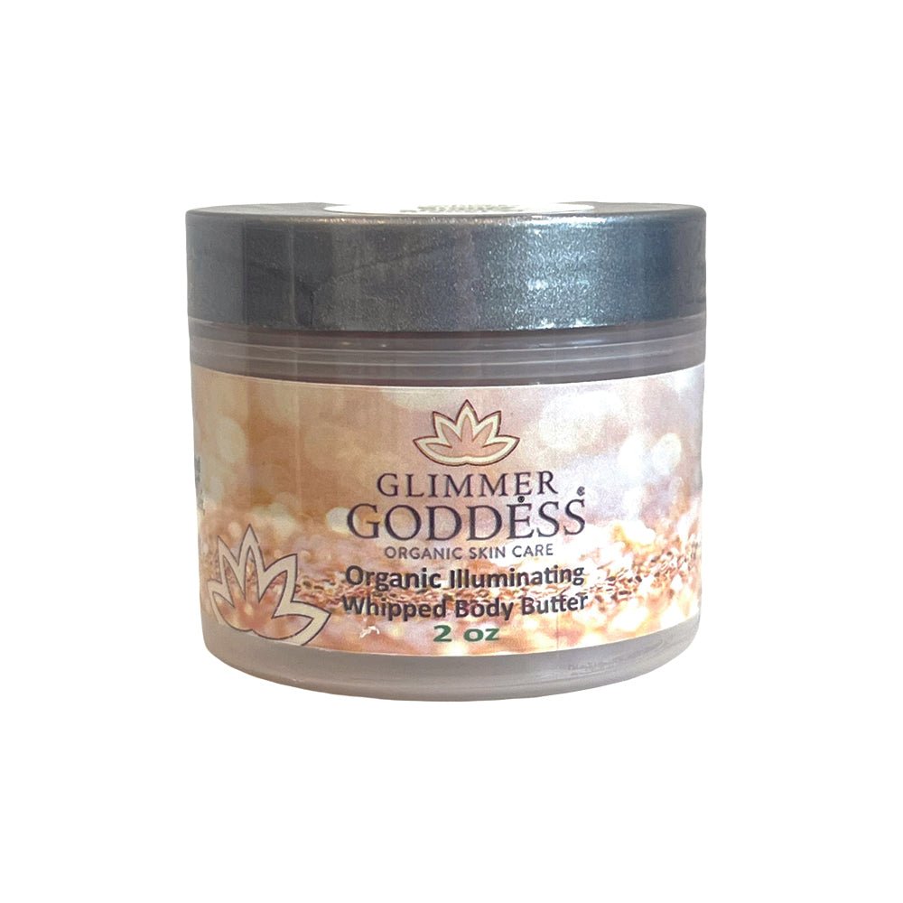 Organic Shimmering Whipped Body Butter 2 oz. Travel Size-0