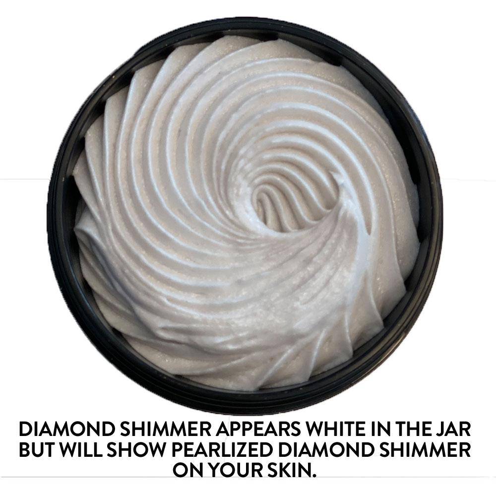Organic Shimmering Whipped Body Butter 2 oz. Travel Size-1